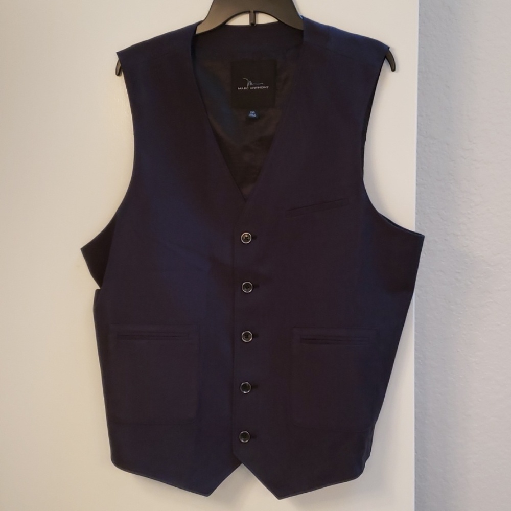 Marc Anthony Blue Vest